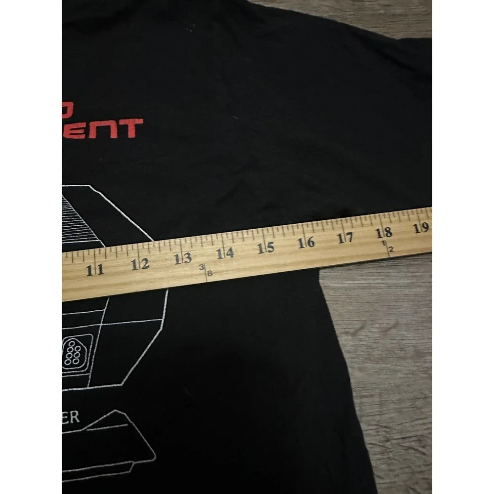 Nintendo‎ Entertainment System NES Console Zapper Graphic T-Shirt Mens M Black